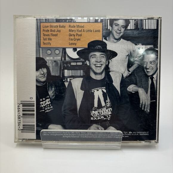 Vaughan, Stevie Ray : Texas Flood CD - Picture 2 of 5